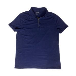 Express Men's Navy Polo Shirt